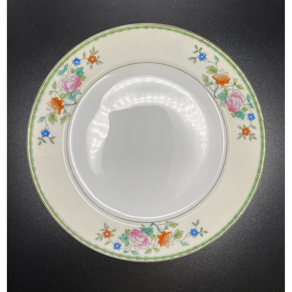 Hand Painted Bread Plate by Meito China Made in Japan VINTAGE #1